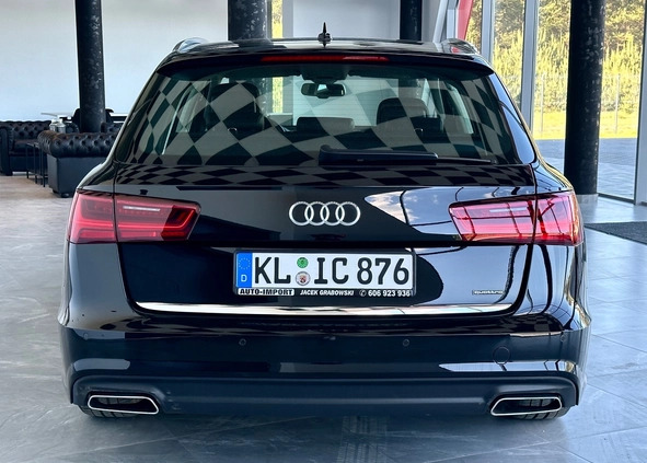 Audi A6 cena 90900 przebieg: 216639, rok produkcji 2018 z Goniądz małe 436